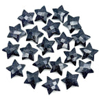 Load image into Gallery viewer, AAA Black Sunstone Star Shape Briolettes, Sunstone Star Beads, Hand Carved Sunstone Star for DIY Crafts, Shiny Black Star for Jewelry, 15 MM