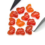 Load image into Gallery viewer, Superb Carnelian Butterfly Shape Beads, AAA Carnelian Hand Carved Butterfly Briolettes, Gemstone Carvings, 13 MM Mini Loose Butterfly Charms