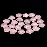 Load image into Gallery viewer, AAAA Rose Quartz Star Shape Briolettes, Natural Rose Quartz Star Gemstone for Jewelry Making, Faceted Pink Quartz Star Charms, 15 MM