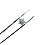 Load image into Gallery viewer, Natural Black Rutile Carved Star Shape Briolettes, Hand Carved Faceted Star Shape Beads Gemstone For Jewlery, Loose Star Charms, 10 MM
