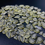 Load image into Gallery viewer, AAA Lemon Quartz Leaf Gemstone: Carved Jewelry Stone (7.9X5.2 13.8X6.7 mm)