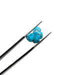 Load image into Gallery viewer, AAA Blue Turquoise Butterfly Shape Beads, Turquoise Hand Carved Butterfly Briolette, Gemstone Carving Beads, 13 MM Jewelry Making Charms