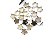 Load image into Gallery viewer, Natural Smokey Quartz Star Shape Briolettes, Hand Carved Faceted Star Shape Beads, Star Gemstone Charms for Jewelry Making, 10 MM Charms