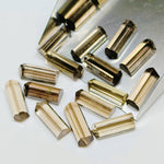 Load image into Gallery viewer, Faceted Smokey Quartz Pencil Gemstone: Natural Crystal for Jewelry (15X6 mm)