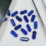 Load image into Gallery viewer, 2,3,4,5,6 pcs 100% Natural Lapis Lazuli Faceted Pencil Shape Loose Gemstone, Lapis Lazuli Loose Gemstone, Gemstone For Jewellery 10X5 mm