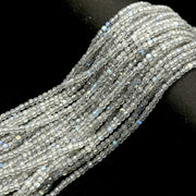 Flashy AAA Labradorite Box Shape Beads, Natural Labradorite Gemstone Box Shape Beads, 3 MM Cube Shape Faceted Beads For Jewelry Making