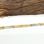 Load image into Gallery viewer, Multi Zircon Box Beads: 3mm Cube Gemstone Strand, 13 Inch