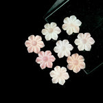 Load image into Gallery viewer, Natural Pink Opal Carved Flower Shape Beads, AAA Pink Opal Flower Carving, Pink Flower for Jewelry Making, 12 MM, Floral Gemstone Beads