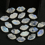 Load image into Gallery viewer, Shinning Rainbow Moonstone Carved Lips Shape Beads, Blue Flashy Lips Shape Gemstone Beads, Lips Briolette's 14X8 mm, Lips Shape Charm Beads