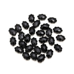 Load image into Gallery viewer, Amazing Black Onyx Clouds Shape Beads, Natural Onyx Faceted Cloud Shape Beads, Carved Cloud Shape Charms, 12 MM, Loose Carved Briolettes