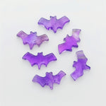 Load image into Gallery viewer, 2,3,4,5 Pcs Natural Blue Amethyst Hand Carved Bat Shape, Bat Shape Gemstone For Jewlery, Bat Shape Gemstone, 20X10 mm