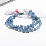 Load image into Gallery viewer, Smooth Blue Opal Tumble Shape Gemstone Beads, Blue Opal Plain Nuggets Shape Beads, 8" Fancy Wholesale Jewelry Beads, 7-8 MM