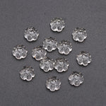 Load image into Gallery viewer, Natural Crystal Quartz Flower Shape Beads, AAA Clear Quartz Flower Gemstone For Jewelry Making, Earrings Makine Charms, Flat Back, 12 MM