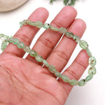 Load image into Gallery viewer, Emerald Oval Beads Necklace, Handmade Emerald Beaded Necklace, Sterling Silver Gemstone Jewelry, Bridesmaid Necklace Gifts, Natural Emerald