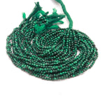 Load image into Gallery viewer, Natural Malachite Faceted Round Beads, AAA Green Malachite Micro Faceted Beads for Jewelry Making, Loose Wholesale Beads, 3 MM 12.5 Inches
