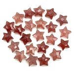 Load image into Gallery viewer, Pink Strawberry Quartz Star Shape Briolettes, AAA Strawberry Faceted Star Charms, Wholesale Loose Beads for Jewelry, 12 MM, Hand Carved