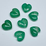 2,3,4,5 pcs 100% Natural Green Strawberry Heart Shape Gemstone, Natural Heart Shape Gemstone, Gemstone For Jewlery, 11 mm (Approx)