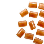 Load image into Gallery viewer, Natural Peach Moonstone Octagon Shape Gemstone, 10X14 MM Peach Moonstone Faceted Cushions, Fancy Cut Gemstone Beads, Jewelry Making Gemstone
