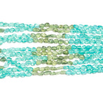 Load image into Gallery viewer, Natural Blue &amp; Green Apatite Oval Shape Beads, Smooth Apatite Oval Beads, 6-7 MM Oval Beads, Jewelry Making Wholesale Beads, Craft Supplies