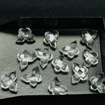 Load image into Gallery viewer, Natural Crystal Quartz Butterfly Shape Gemstone Beads, Handmade Faceted Butterfly Shape Carving Beads, Crystal Briolettes Beads 14x10 MM