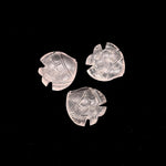 Load image into Gallery viewer, Genuine Rose Quartz Fish Shape Beads, Pink Quartz Fish Hand Carved Beads, Marine Fishes, Deep Sea Gemstone Fishes 16X17 MM, Fish Pendant