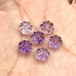 Load image into Gallery viewer, Superb Quality Pink Amethyst Melon Shape Beads, Hand Carved Pumpkin Shape Gemstone Beads, 6X8 MM Natural Amethyst Beads For Jewelry &amp; Craft