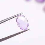 Load image into Gallery viewer, Pink Amethyst Clouds Shape Beads, Natural Amethyst Faceted Cloud Beads, Carved Amethyst Cloud Charms, 12 MM, Loose Pink Carved Briolettes