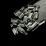 Load image into Gallery viewer, Natural Crystal Quartz Mini Bottle Carving Beads, Bottle Shape Hand Carved Gemstone, Jewelry Making Charms, 7X21 MM Miniature Carvings