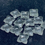 Load image into Gallery viewer, 2,3,4,5 Pcs Natural Crystal Quartz Carved Flower Shape Gemstone - 12 mm Clear Crystal Quartz Handmade Flowers Shape Fancy Carving