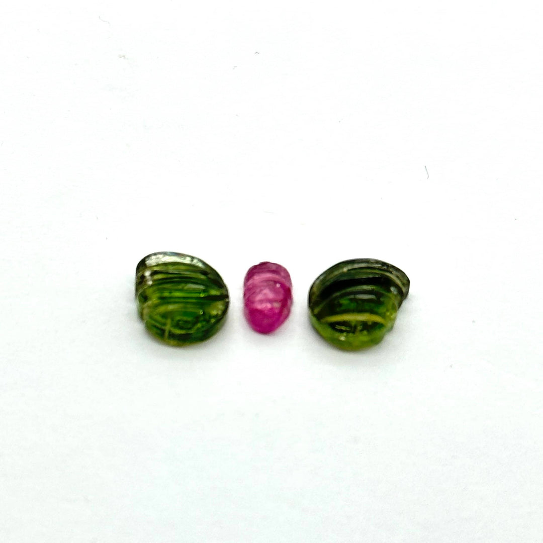 natural tourmaline Butterfly Shape Carving, Hand carved tourmaline Butterfly loose carving, carved butterfly for jewelry Making 19x7mm.