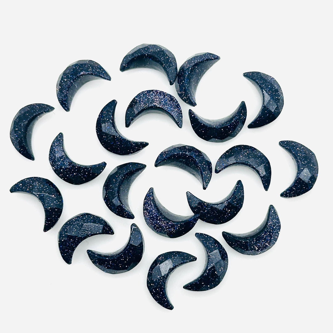 Pretty Black Sunstone Carved Moon Shape Beads, Hand Carved Moon Shape Gemstone Beads For Jewelry, Moon Shape Briolette's, Moon Charms 12 MM