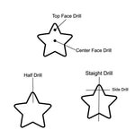 Load image into Gallery viewer, AAA+ Flashy Labradorite Carved Star Shape Gemstone, Hand Carved Labradorite Star Charm For Jewelry Making, 10 MM Flower Carved Stars Beads