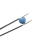 Load image into Gallery viewer, Blue Opal Heart Briolette Beads: Hand Carved Faceted Gemstone, 12mm