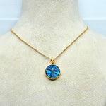 Load image into Gallery viewer, Flashy Carved Labradorite Face Pendant, AAA Natural Labradorite Chakra Necklace For Her, 18 mm Face Charm, Birthday Gift For Women's