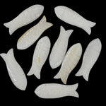 Load image into Gallery viewer, Natural Mother Of Pearl Fish Shape Carving Beads, Home Decor and Jewelry Making Fish Gemstones, 30 MM Loose Gemstone Fishes