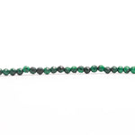 Load image into Gallery viewer, Natural Malachite Faceted Round Beads, AAA Green Malachite Micro Faceted Beads for Jewelry Making, Loose Wholesale Beads, 3 MM 12.5 Inches