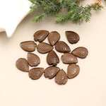 Load image into Gallery viewer, Smokey Quartz Leaf Shape Beads, Natural Smokey Quartz Leaf Shape Briolettes, Gemstone Leaves Beads, 17 MM Loose Leaf Charms for Jewelry
