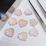 Load image into Gallery viewer, 2,5,6,7,8,9,10 pcs Natural Rose Quartz Hand Carved Heart Shape, Carved Heart Shape Gemstone For Jewellery, Heart Shape Carving 10 mm
